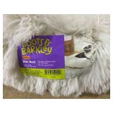 LOT OF 3 Boots & Barkley Donut Bolster Dog Bed - Cream - S- 20 Inches (L), 7 Inches (H) x 18 Inches (W)