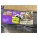 LOT OF 2 Boots & Barkley 3-Sided Bolster Dog Bed - L 24x36 in