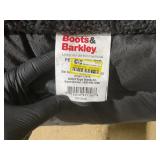 LOT OF 2 Boots & Barkley Black Modern Cuddler Small & Medium Dog Beds