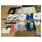 LOT OF Phone/Tablet Accessories, Cases, Screen Protectors, & Charging Cables