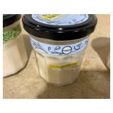 LOT OF 10 Mrs. Meyers Soy Candles (3 Missing Lids)