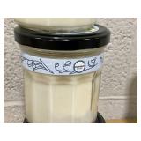 LOT OF 47 Mrs. Meyers Soy Candles (8 Missing Lids)