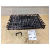 Boots & Barkley 2 Door Wire Collapsible Dog Crate - M - Black 30 Inches (L), 21 Inches (H) x 19 Inches (W)