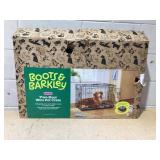 Boots & Barkley 2 Door Wire Collapsible Dog Crate - M - Black 30 Inches (L), 21 Inches (H) x 19 Inches (W)