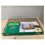 Boots & Barkley Wire Collapsible Dog Crate - L - Black - 36 Inches (L), 25 Inches (H) x 23 Inches (W) (Used)