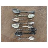 Assorted Silver Plated Spoons