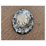 Encapsulated Buffalo Nickel