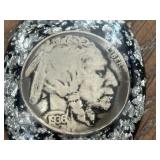 Encapsulated Buffalo Nickel