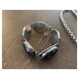 Vintage Whiting & Davis Silver Tone Jewelry Set