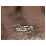 Vintage Whiting & Davis Silver Tone Jewelry Set