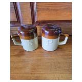 Coke Lot. Tin Sign, Tiny Tin Sign and Salt and Pepper Shakers