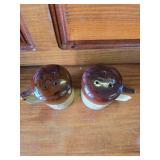 Coke Lot. Tin Sign, Tiny Tin Sign and Salt and Pepper Shakers