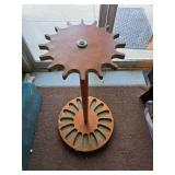 Gun Rack, Spins. Very Old. Holds 16 Long Guns.