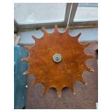 Gun Rack, Spins. Very Old. Holds 16 Long Guns.