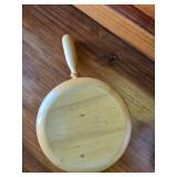 Chili Crock and Decorative Wooden "Pan"