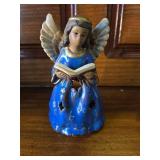 Nutcracker, Angel Candle Holder, Precious Memories Balls, and Glitter vintage Christmas Balls