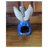 Nutcracker, Angel Candle Holder, Precious Memories Balls, and Glitter vintage Christmas Balls