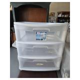 3 drawer plastic dresser