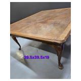 BIG Square Coffee Table 39.5" x 39.5" x 19" Tall