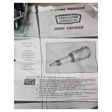 Vintage Rotary Tool Vintage in a DaWalt Tool Bag With Attachments