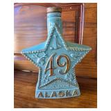 Star Alaska 49 Beam Decanter, and J.W. Americana Kentucky Bourbon Whisky