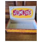 Military Hat, Snap Play Gun, and Jumbos Cigar Box