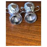 Japanese Doll, Salt & Pepper, and Vintage Small Brass Oil Can