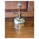 Japanese Doll, Salt & Pepper, and Vintage Small Brass Oil Can