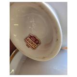 Vintage Porcelain Vase and Pitcher