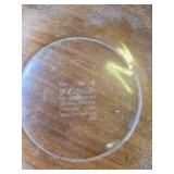 Three Pyrex Dishes, 2 Oval, One Circle