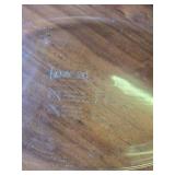 Three Pyrex Dishes, 2 Oval, One Circle