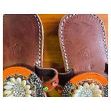 2 Pair Size 9 Beaded Sandles