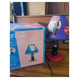 Coke Lamp Open Box WORKS