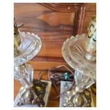 2 Lamps, Both Work, Marble Bases