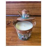 Horse Salt and Pepper Shakers and Tiny Candle Can