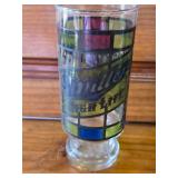 Beer Glasses, Miller, Falstaff, and Two Black Label Beer