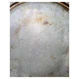 Vintage Tea Pot (Aluminum) and Small Vase/Crock