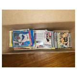 Small Box of Football & Baseball Cards