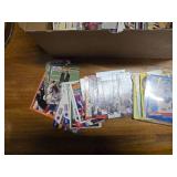 Small Box of Football & Baseball Cards