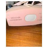 Purse Piggy Bank. Lusterware Ceramic Figurines