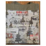 Thirty-One Bag, Says "Travel Toys" embroidered on it.