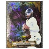 Shedeur Sanders 2024 Wild Card 7-Card Studs Rookie 1/6 Cleveland Browns Rookie Football Card No. P7CSH-SS3