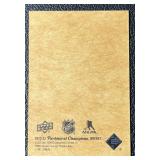 Alex Ovechkin 2022 Parkhurst Champions Blue Border Mini Washington Capitals Hockey Card No. R-47