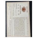 Carl Eller 1969=1970 Minnesota Vikings XOGRAPH 3-D Vintage Rare Football Card No. 1