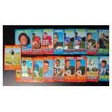 17-Card 1971 Topps Vintage Football Card Lot