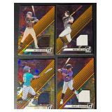 4-Card Baseball Prospect Swatch Baseball Card Lot