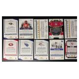 10-Card Numbered Football Card Lot (2)