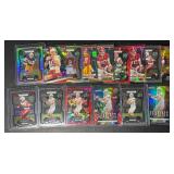 15-Card Star QB Prospect NCAA Football Card Lot (Raiola, Ewers, Leonard, and more!)