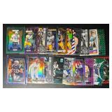 19-Card Superstar NFL Defenders Parallel/Insert Football Card Lot (Smith, Polamalu, Hendrickson, and more!)