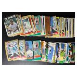 Rickey Henderson 50-Card MLB Baseball Card Lot